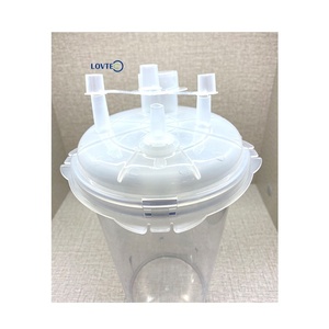 Bouteille en plastique de vente directe d'usine Bouteille d'humidificateur en plastique à usage hospitalier de haute qualité - Product Image 3
