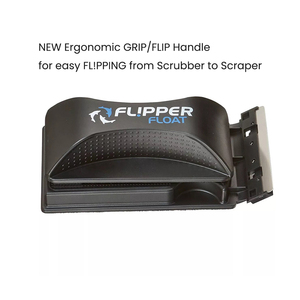 Flipper Nano/<span class=keywords><strong>Standard</strong></span>/Max Flotteur Verre Acrylique <span class=keywords><strong>Fish</strong></span> <span class=keywords><strong>Tank</strong></span> 2 en 1 Aimant Aquarium Algues Nettoyant Épurateur et Grattoir - Product Image 2