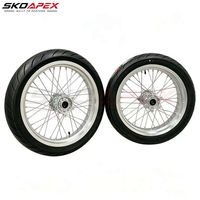 Pneu de moto tout-terrain 100/80-17 130/70-17, pneus de moto tout-terrain résistants à l'usure, ensemble de pneus pour Sur-Ron Ultra Bee, kit de pièces en gros