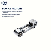 Fabricante JiuDing, Mecanizado CNC de Componentes de Aleación de Aluminio de Alta Precisión para Robots Humanoides y Piezas No Estándar