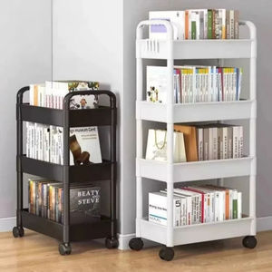 Multi layer movable storage <b>rack</b>, trolley storage <b>rack</b>, <b>kitchen</b> storage <b>rack</b>, household trolley, mobile trolley frame - Product Image 4