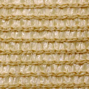 Filet d'ombrage robuste beige 150 g/m² - Œillets renforcés orange - Product Image 3