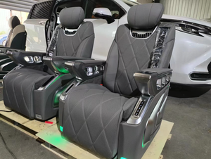 Kit de modification d'accessoires intérieurs de voiture YLA : Table arrière de luxe pour sièges de fourgonnette électrique, compatible avec les sièges de Mercedes-Benz Classe V, VITO, Sprinter - Product Image 3
