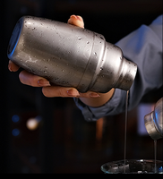 Shaker à trois sections en acier inoxydable, accessoires de bar, réutilisable et lavable