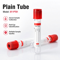 Tube à sérum jetable en verre pour animaux de compagnie (chiens et chats) – Idéal pour les tests cliniques et les inspections régulières