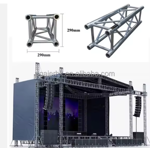 โครงถักอลูมิเนียมอัลลอยด์ F34 Global Sgaier Truss แบบ Spigot ติดตั้งง่าย ระบบโครงถักเวที - Product Image 5