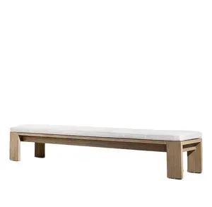 Classical Design Luxury Outdoor Furniture Wooden Furniture Long Bench Wooden Bench