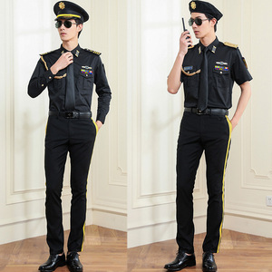 Uniformi di Sicurezza Estive per Uomo, Stili a Manica Corta e Lunga in Poliestere, Disponibili per Uffici di Vendite e Immobiliare - Product Image 2