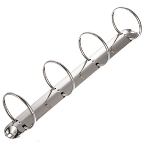 Văn phòng phẩm & phụ kiện phần cứng A5 4-<span class=keywords><strong>Ring</strong></span> Nickel mạ kim loại chất kết dính cơ chế với giấy tờ cho notepad kế hoạch máy tính xách tay - Product Image 4