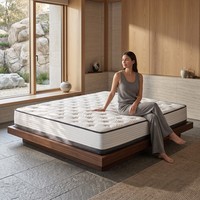 Die Besten Fabrik-Rollmatratzen für Erholsamen Schlaf Vollzoll-Matratzen Online Bestellbar King-Size Doppel-Gel-Memory-Foam-Federkernmatratze