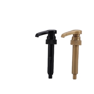For Torani Monin Boba Coffee Syrup <b>Bottles</b> Custom Color Non Spill Screw-On 28/400 Food Grade PP Syrup <b>Dispenser</b> <b>Pump</b> - Product Image 1