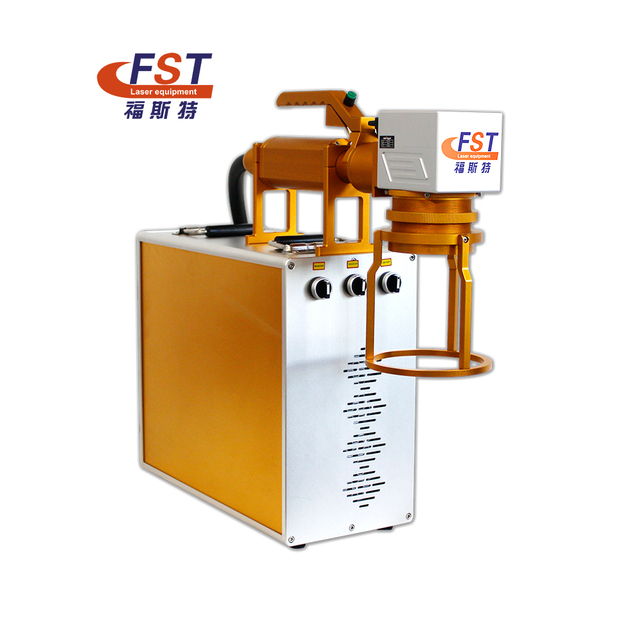 Handheld Type Fiber Laser Marking Machine 20w 30w 50w 100w Handheld Laser Marker Portable Metal Engraving Machine