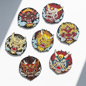 Оптовая Продажа, оптовая продажа, индивидуальные металлические безопасные быстросъемные магнитные футбольные Значки для одежды из нержавеющей стали - Product Image 1