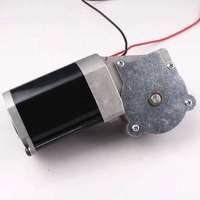 Moteur à engrenages CC miniature 12V 24V, réducteur à vis sans fin, boîte de vitesses planétaire, moteur synchrone AC 110V