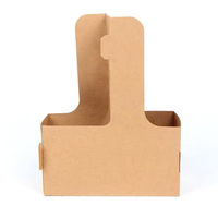 Porte-gobelet personnalisé en papier kraft recyclé de qualité alimentaire, avec logo personnalisé, pour boissons énergisantes, café, thé, eau minérale