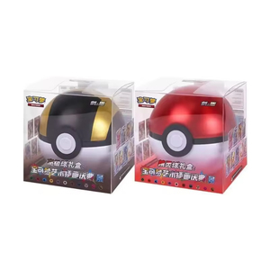 Version chinoise PTCG Pokemnoed <span class=keywords><strong>Ball</strong></span> Advanced <span class=keywords><strong>Ball</strong></span> Boîte cadeau en papier Cartes Pokémon originales Jeu de société durable Dernière édition 151 Rare - Product Image 1