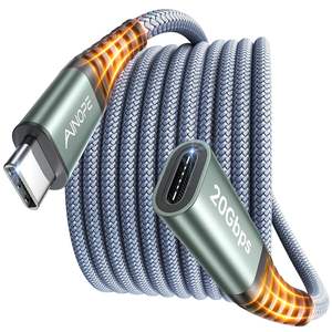 <span class=keywords><strong>C</strong></span>âble LISEN <span class=keywords><strong>USB</strong></span> <span class=keywords><strong>C</strong></span> mâle <span class=keywords><strong>vers</strong></span> femelle avec technologie <span class=keywords><strong>USB</strong></span> 3.<span class=keywords><strong>2</strong></span> Gen <span class=keywords><strong>2</strong></span> pour disque dur, lecteur de carte SSD, ordinateur portable, tablette, téléphone, protection du port - Product Image 1