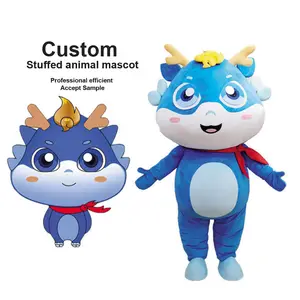 Custom Advertising Action Figure Costume Suit Clothes Adult One-piece Doll Wear Clot Clothing Customized Animal Mascot Suit