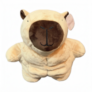 Peluche Moderno di Capibara Muscoloso da 11 Pollici, Regalo e Decorazione di Compleanno con Stampa Digitale, Prodotto in Cina NYFY-1269 MOQ 100 - Product Image 2