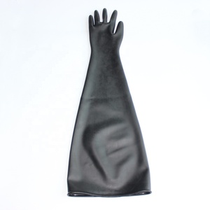 Suncend fabrika toptan kimyasal endüstriyel neopren lateks eldiven kuru kutu eldiven - Product Image 4