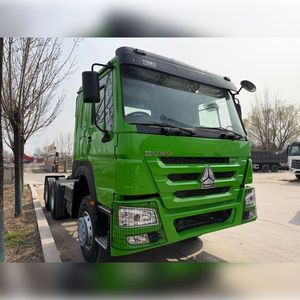 Venta Directa de Fábrica, Camión Tractor Usado en Oferta, HOWO 6x4 de 10 Ruedas y 371HP, Cabeza Tractora de Segunda Mano para Remolque de Contenedores - Product Image 1