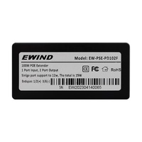 100% Original OEM 15,4 W/30W extender 100 metros 100 M POE extensor para cámara IP CCTV