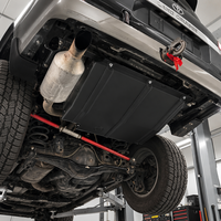 Réservoir de carburant auxiliaire à autonomie étendue 155L JK LC200 Al-Mg avec pompe à siphon, kit de montage arrière OEM 4.0L-5.7L pour tout-terrain 4x4