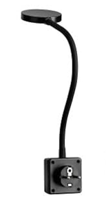 Lampe de chevet LED à commande tactile, dimmable, CCT réglable, respectueuse de l'environnement, pour la lecture et la nuit, avec prise européenne - Product Image 4