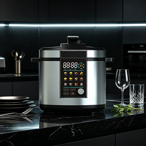 <span class=keywords><strong>Olla</strong></span> a Presión Eléctrica Inteligente para el Hogar, OEM de Fábrica, con una Gran Capacidad de 6 <span class=keywords><strong>Litros</strong></span> - Product Image 1
