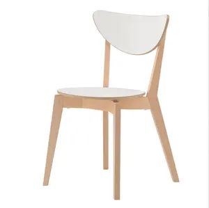 سعر المصنع خشب متين الكراسي صغار الطعام كرسي مطعم الطعام كرسي
