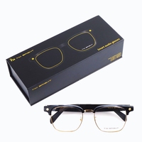 Lunettes audio intelligentes à monture intégrale avec haut-parleurs intégrés pour la musique, les appels et les déplacements professionnels