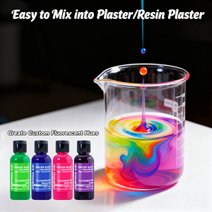 TIMESRUI ขายส่ง <span class=keywords><strong>สี</strong></span><span class=keywords><strong>ผสม</strong></span>น้ำเข้มข้น 55 มล. สำหรับ<span class=keywords><strong>ปูน</strong></span>ซีเมนต์/<span class=keywords><strong>ปูน</strong></span>ปลาสเตอร์ <span class=keywords><strong>สี</strong></span>นีออน/<span class=keywords><strong>สี</strong></span>เรืองแสง สำหรับงาน DIY - Product Image 4