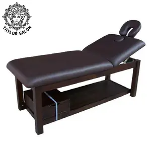 Mobiliário de salão de beleza cama facial spa cadeira cílios mesa de massagem para o corpo