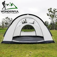 Draagbare Opvouwbare Waterdichte 4 6 Persoon Outdoor Wandelen Reizen Camping Tent Met Aluminium Paal