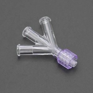 Té en forme de I T Y 2 4 voies Double serrure Luer mâle rotative à connecteur femelle raccords de tuyauterie en plastique - Product Image 5