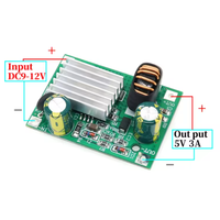 Module d'alimentation DC 5V 3A/2A, convertisseur DC/DC, convertisseur Buck, entrée DC9-90V, 38x22x14mm, haute qualité
