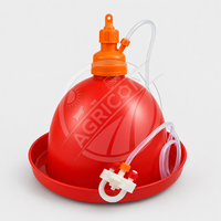 Nouvelle abreuvoir automatique Plasson Bell pour volailles, poulets de chair, poules pondeuses, canards, oies, dindes, petites, moyennes et grandes tailles, en plastique, certifiée CE