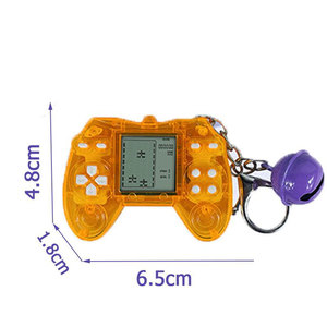 Mini console de jeu éducative, porte-clés manette avec pendentif clochette, jouet interactif portable pour décoration quotidienne et cadeau d'anniversaire - Product Image 5