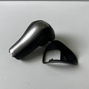 for Honda Accord <b>Gear</b> Shift <b>Knob</b> Leather Carbon Fiber Texture 2010-2012 Automatic Transmission - Product Image 4