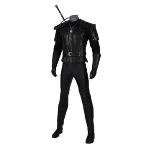 Costume de <span class=keywords><strong>cosplay</strong></span> personnalisé pour adulte, inspiré du personnage Jarrett de la série The <span class=keywords><strong>Witcher</strong></span>, pour Halloween, les films et les spectacles événementiels - Product Image 2