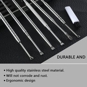 6pcs <b>Ear</b> Wax Remover Tool Set Stainless Steel Colorful <b>Ear</b> <b>Pick</b> Cleaner Kit Custom Logo Reusable Personal <b>Ear</b> Care Wholesale - Product Image 5