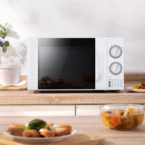 20L ไมโครเวฟเตาอบไมโครเวฟขนาดเล็กแบบหมุนได้อเนกประสงค์ทำงานอัตโนมัติ - Product Image 3