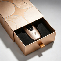 Boîte cadeau coulissante personnalisée pour rasoir électrique avec plateau en blister écologique pour marque de soins personnels