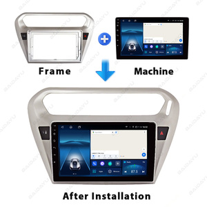 Universel 9 pouces Android tableau de bord GPS stéréo voiture pour lecteur DVD USB RGB activé pour <span class=keywords><strong>Peugeot</strong></span> 301/Citroen Elysee 2014 Auto Radio - Product Image 6