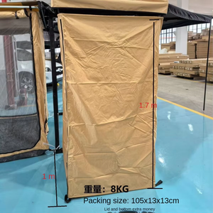 Carpa de Ducha Plegable Impermeable para Exteriores de 1x1m, Fácil de Instalar, para Camping, Privacidad en Habitaciones, Carpa Lateral para Inodoro, Toldo, Cerca de Mí - Product Image 5