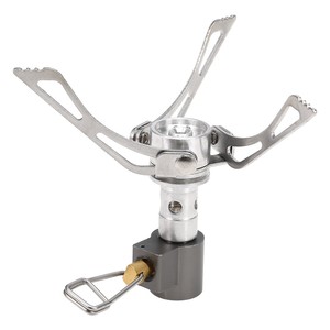 Süper hafif Mini cep açık pişirme brülör katlanır kamp gaz sobası 3000W - Product Image 5
