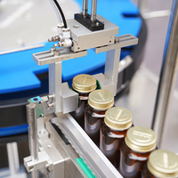 Machine d'emballage automatique pour cartouches d'huile de CBD Chubby Gorilla, machine d'emballage de flacons d'huile aromatique dans des boîtes en carton