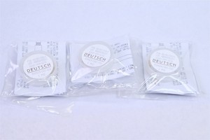 3 Connecteurs coaxiaux Deutsch à broches, contact central, taille 12, sertissables, dorés, M39029/102-558 - Product Image 1