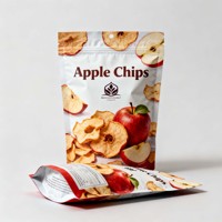 Op maat gemaakte digitale printbare, hersluitbare plastic aluminiumfolie diepvriesvruchten/voedsel/snack verpakking staande pouch met ritssluiting