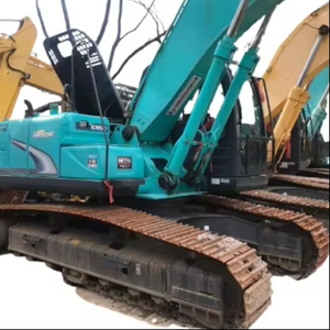 Excavadora Kobelco versión usada con caja de cambios de motor Hino original y bomba en buen estado y buen rendimiento - Product Image 6